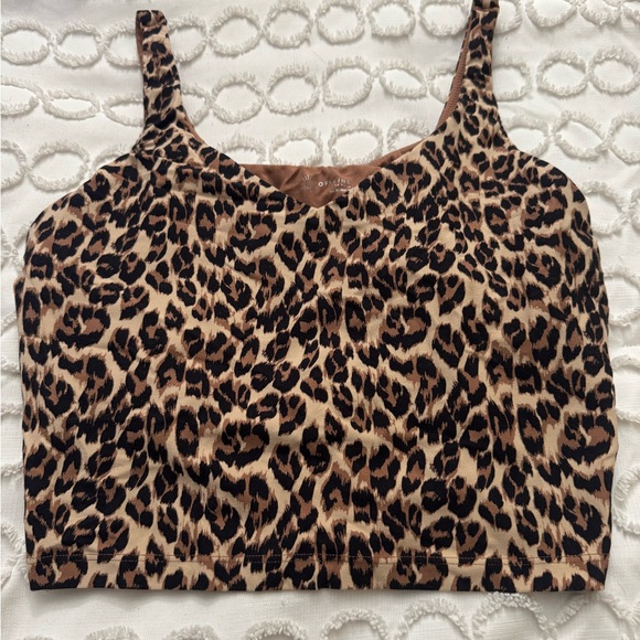 Aerie Leopard Print Tank Top - Picture 1 of 2